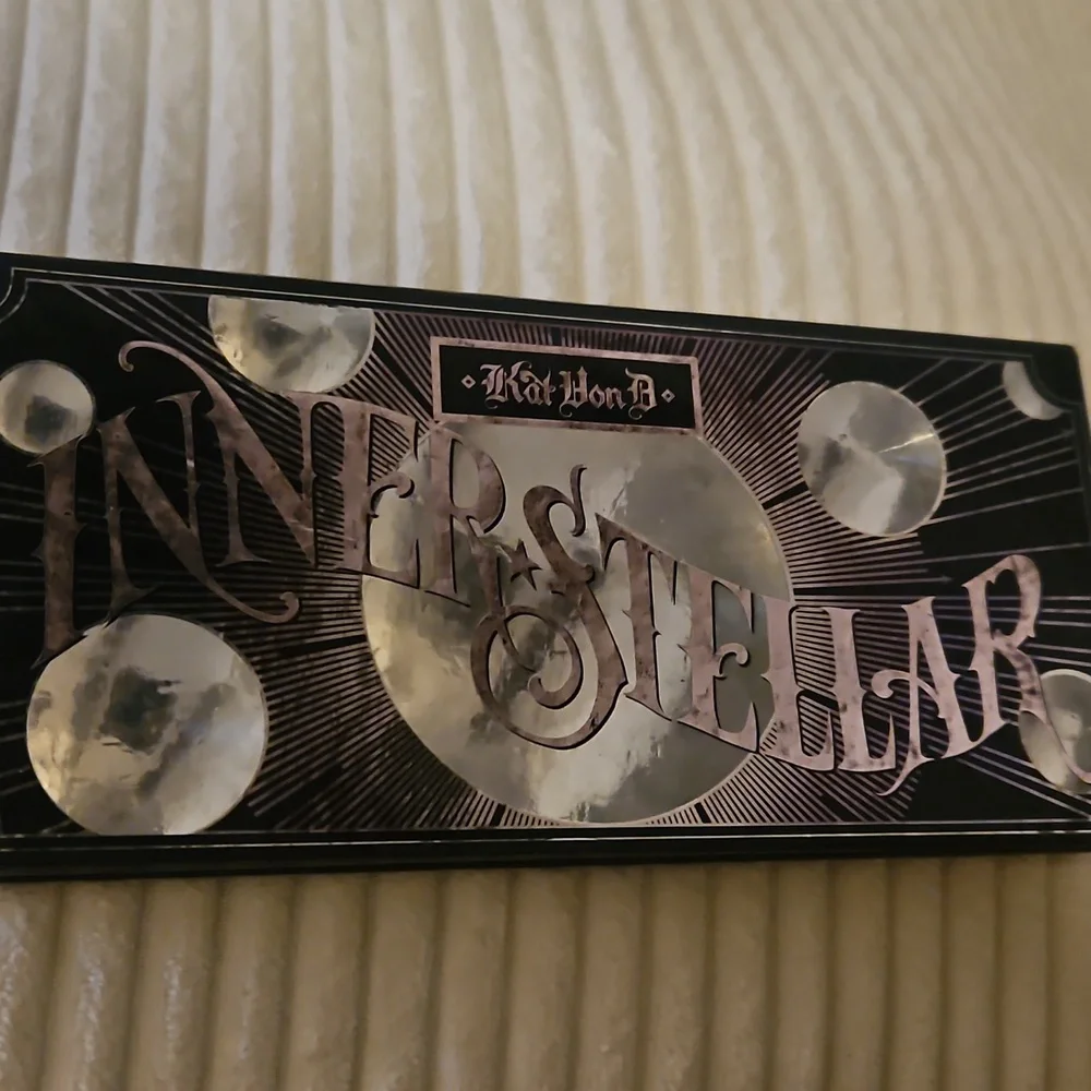 Kat Von D Innerstellar Palette with Black and Silver Design - Picture 3 of 5